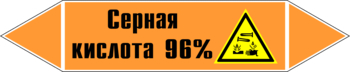 Маркировка трубопровода "серная кислота 96%" (k24, пленка, 716х148 мм)" - Маркировка трубопроводов - Маркировки трубопроводов "КИСЛОТА" - Магазин охраны труда ИЗО Стиль