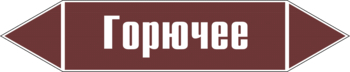 Маркировка трубопровода "горючее" (пленка, 716х148 мм) - Маркировка трубопроводов - Маркировки трубопроводов "ЖИДКОСТЬ" - Магазин охраны труда ИЗО Стиль